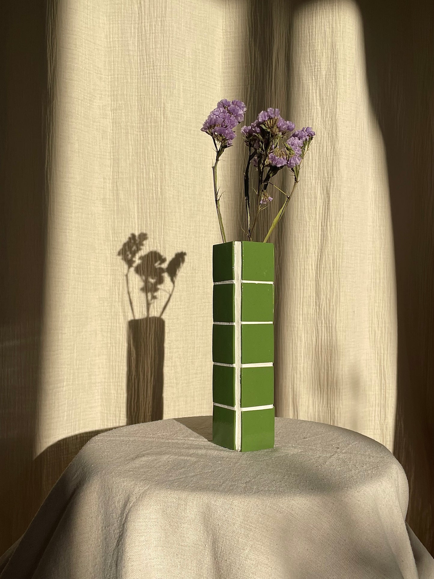 Soliflore « Lisa » vert