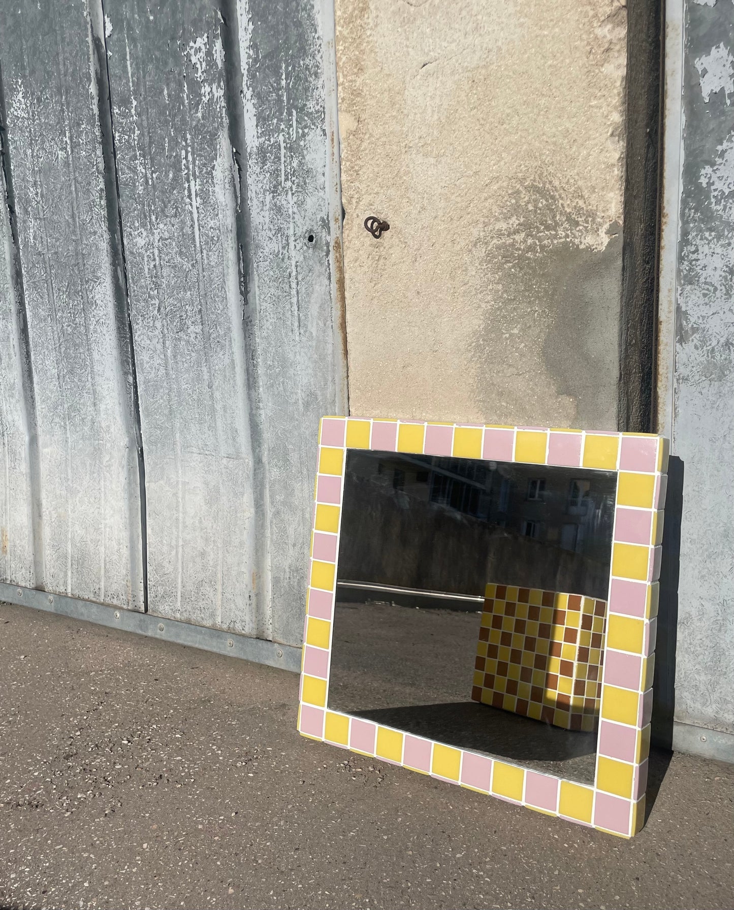 Miroir « Guillaume » damier