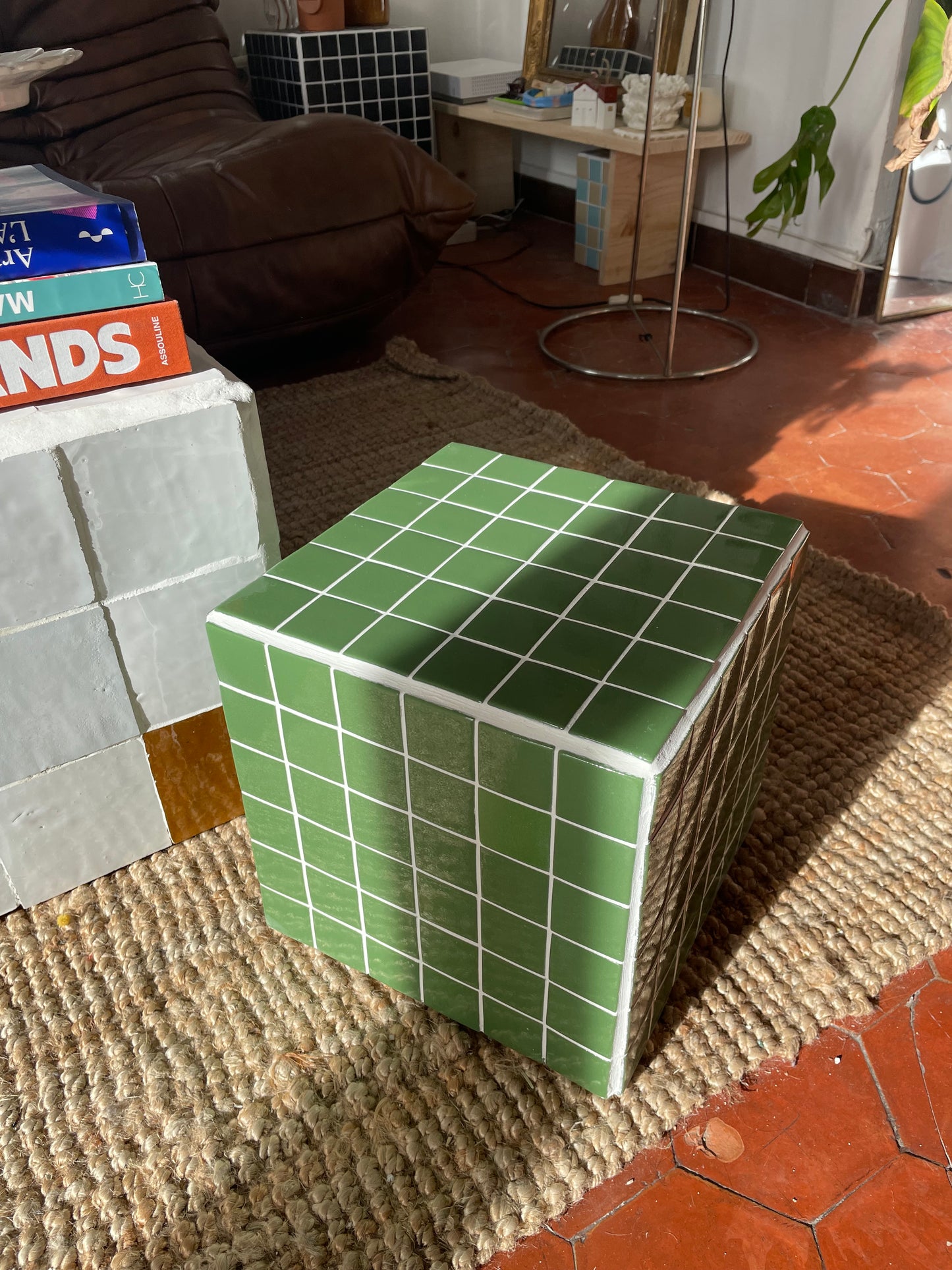 Cube Olivia vert