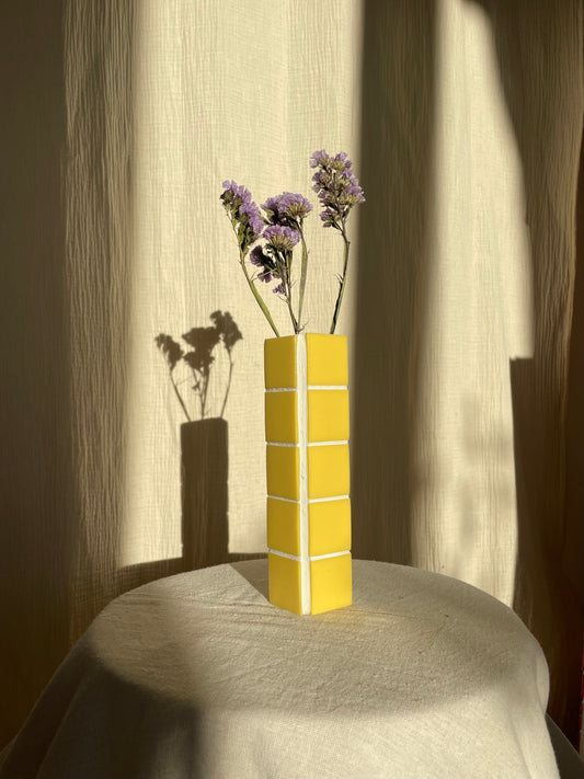 Soliflore « Lisa » jaune