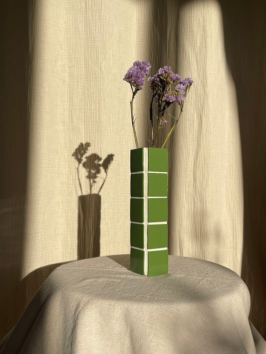 Soliflore « Lisa » vert