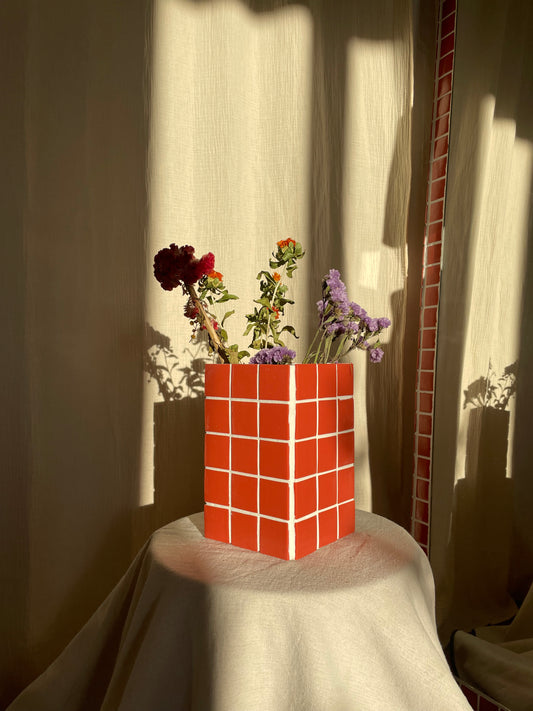 Vase « Ines » terracotta