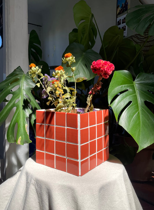 Vase « Karine » terracotta