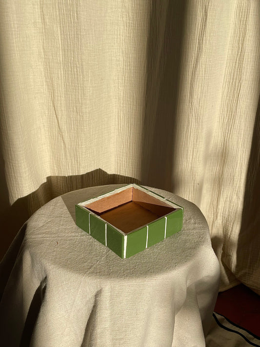 Vide poche « Vincent » vert