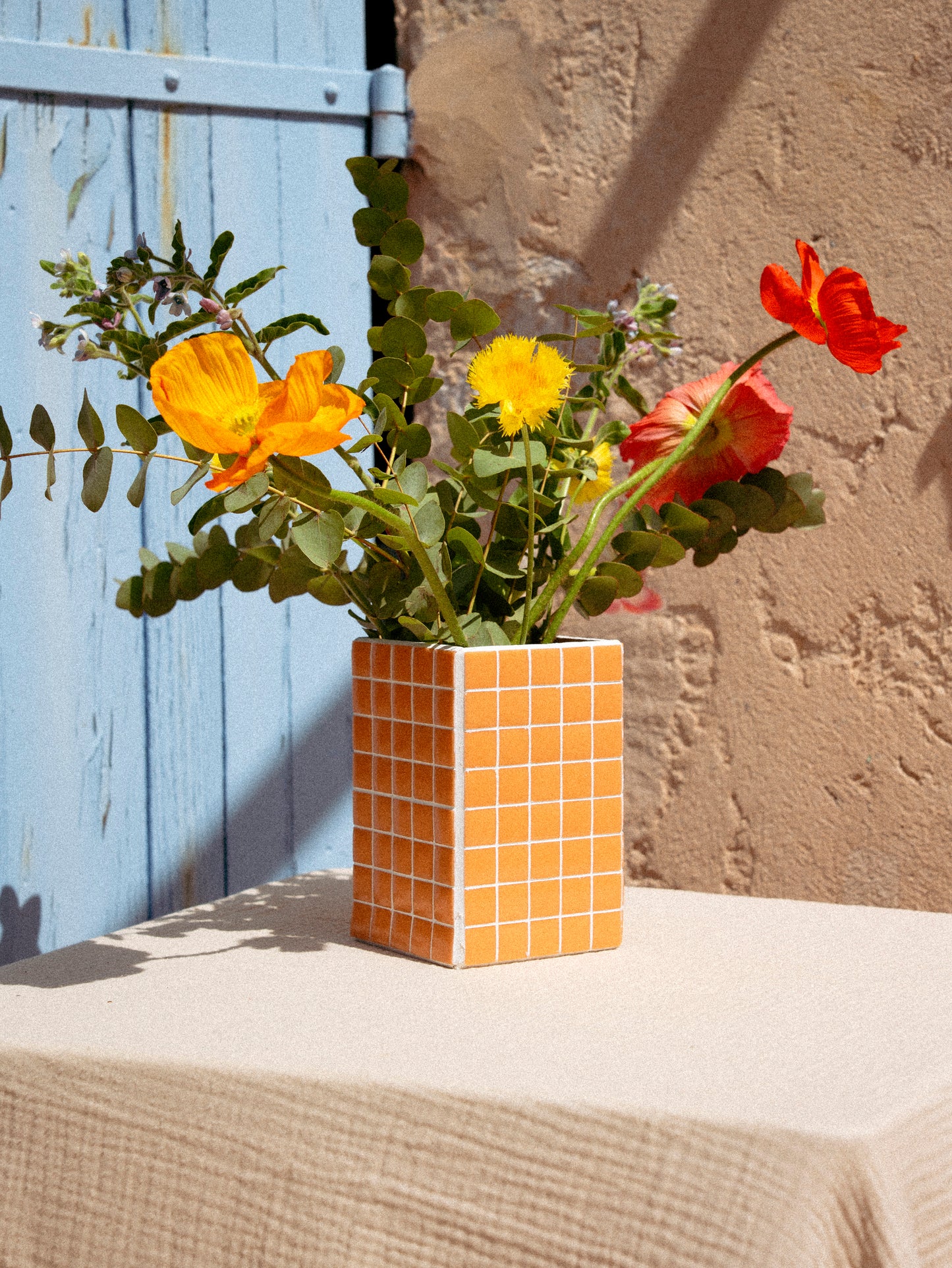 Vase Ines orange